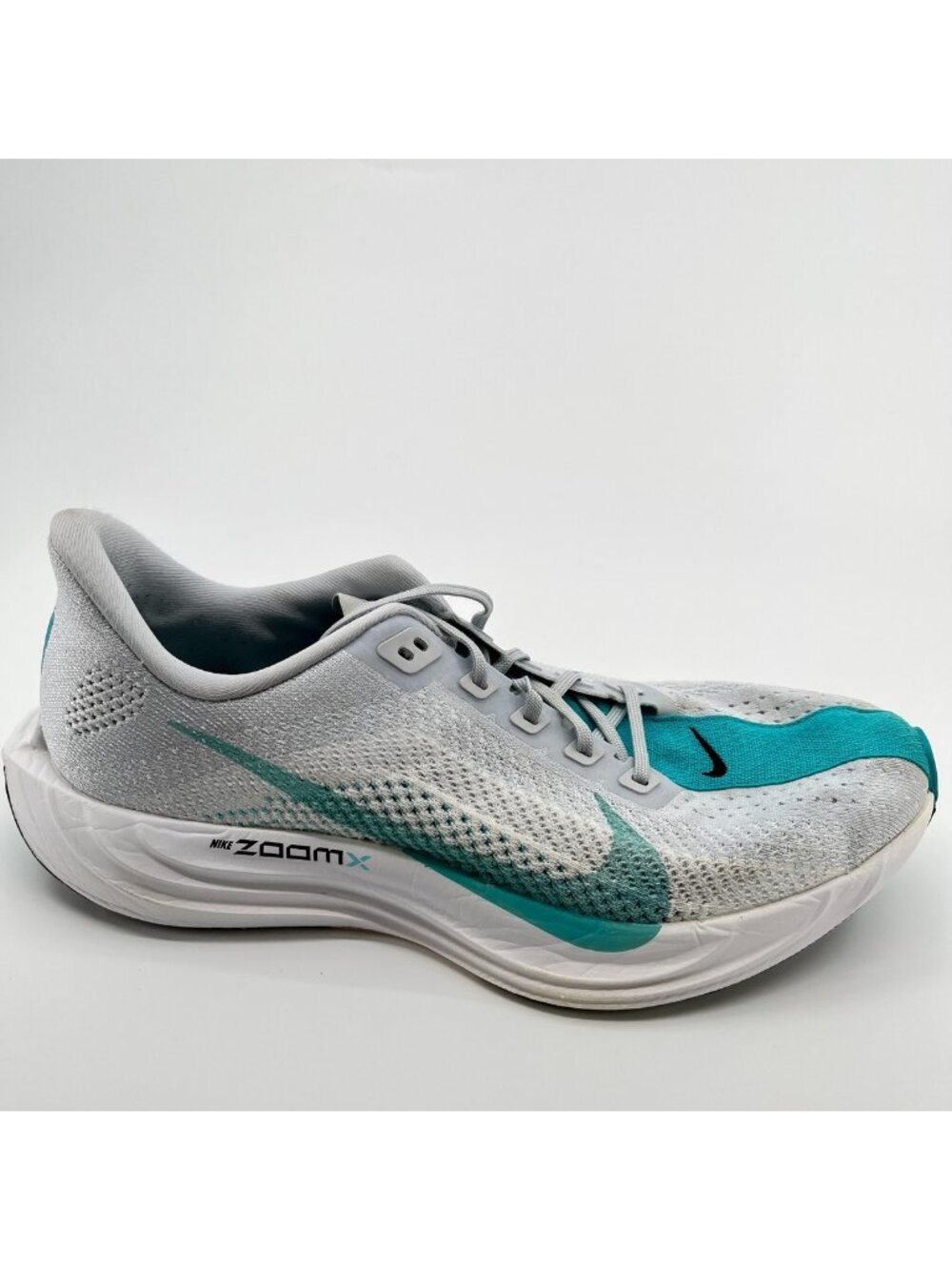 Nike Zoom Pegasus Plus Mens Size 10 Gray Blue Athletic Running Shoes Sneakers